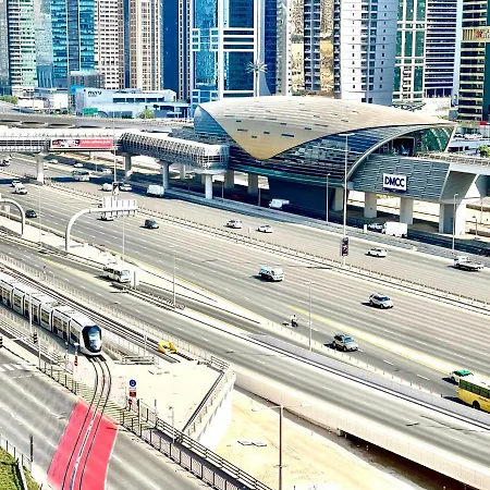 Luxury Studio Apartment Close To Jbr Beach&Yacht Club&Metro-Available Airport Shuttle Dubai Exterior foto