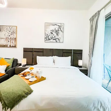 Luxury Studio Apartment Close To Jbr Beach&Yacht Club&Metro-Available Airport Shuttle Dubai Exterior foto